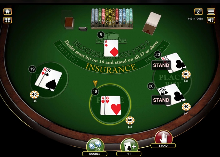 Blackjack Split 2