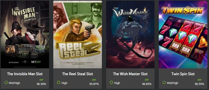 NetEnt Games