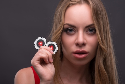 Double Poker Chips