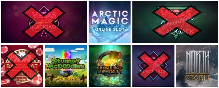 Excluded Games