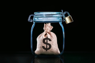 Money Locked Away
